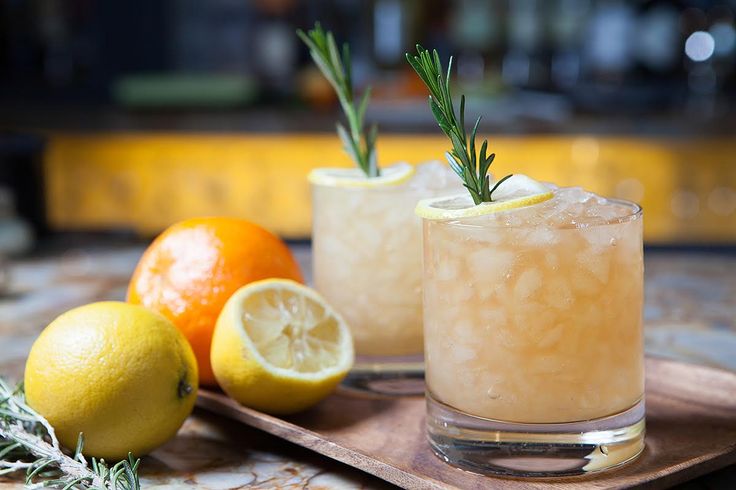 Summer whiskey cocktails