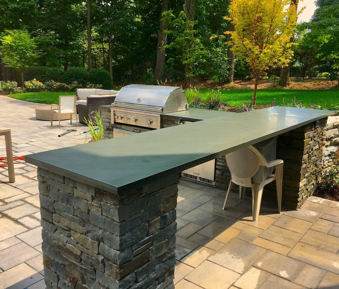 Outdoor Countertops - Counters & Bars for Your Outdoor Kitchen -  Landscaping Network