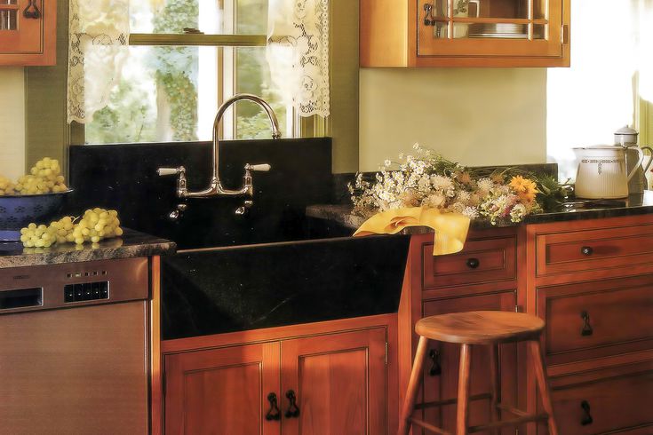 4-20-the-spruce-sink Get Your Dream Farmhouse Kitchen with Soapstone