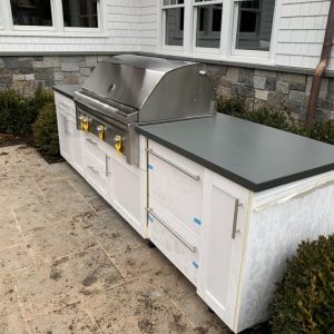 4cm Grey Slate Outdoor Grill 