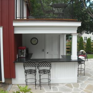 P.A. Soapstone Outdoor Kitchen 