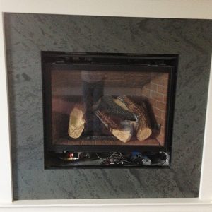 Grey Slate – Fireplace Surround 