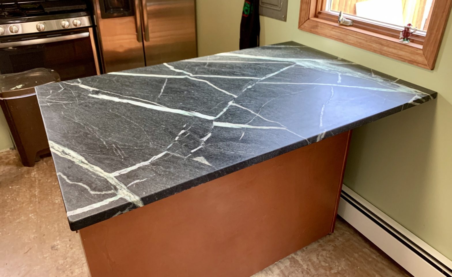 Small Pacific Soapstone island