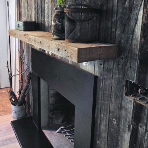 4cm VALONGO BLACK™ Slate Fireplace Hearth and Surround 