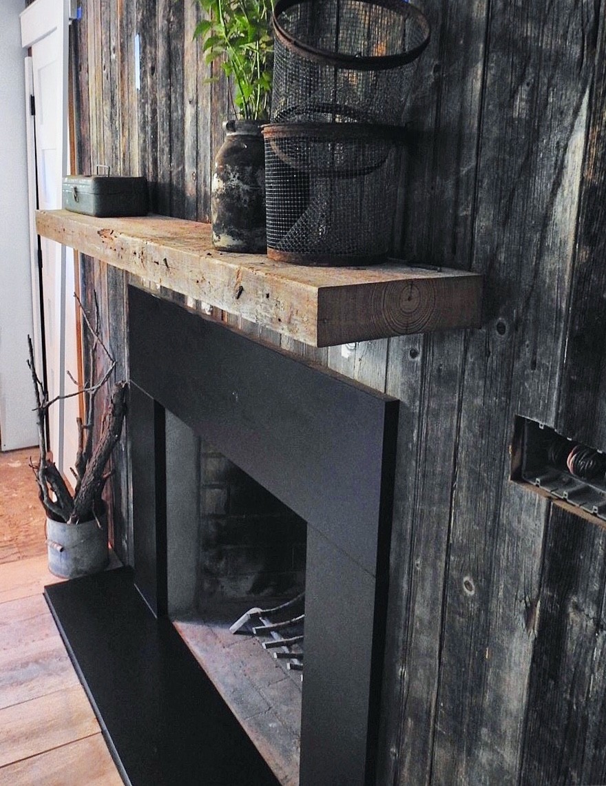 4cm VALONGO BLACK™ Slate Fireplace Hearth and Surround