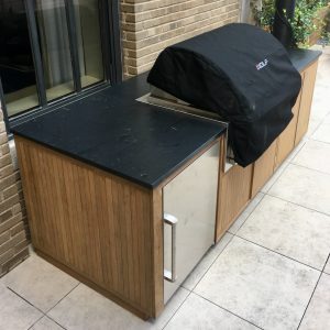 VALONGO BLACK™ Slate Outdoor grill NYC 