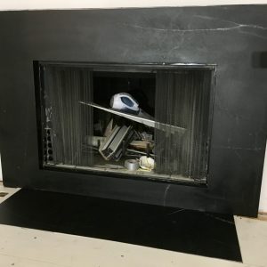 PA Soapstone Fireplace Surround and Hearth 