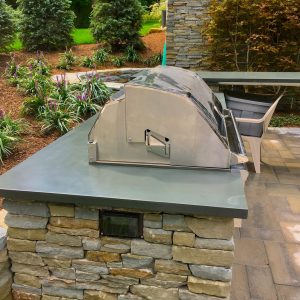 4cm Grey Slate Outdoor Grill/Bar 