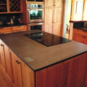 Mottled Purple Slate Countertops 