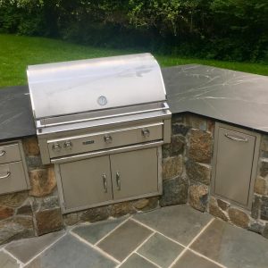 P.A. Soapstone Outdoor Grill 