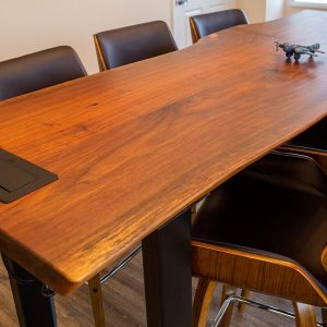 Black Walnut Conference Table – Princeton NJ Airport 