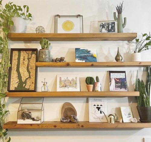 Wood Shelving