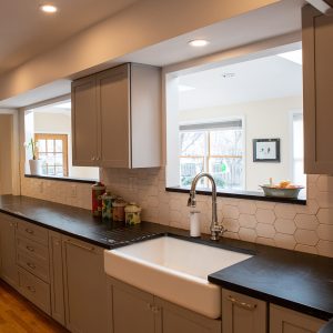 Noire Slate / Soapstone Kitchen Countertop 