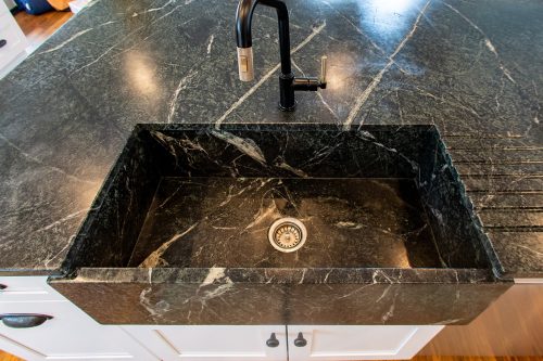 Pacific Soapstone Kitchen Sink & Runnels