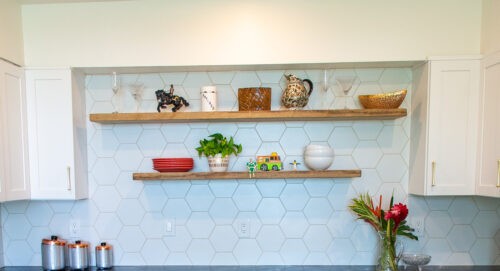 Wood Shelving