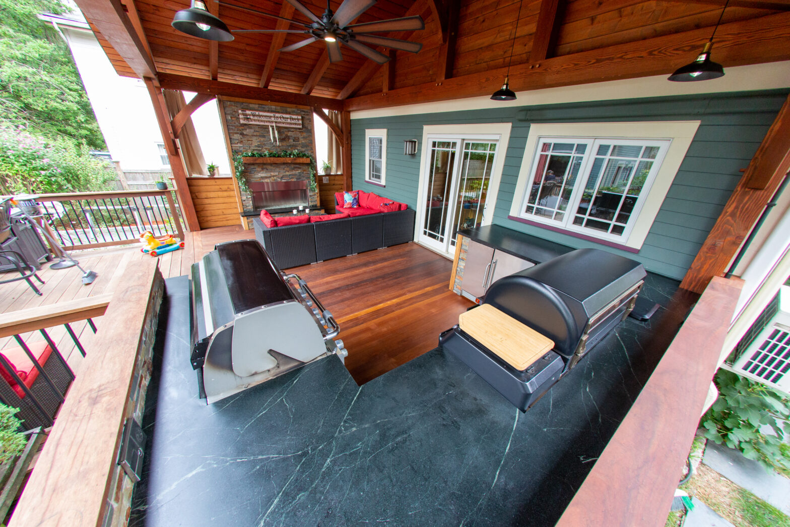 PA Soapstone Outdoor Kitchen (Roselle, NJ)