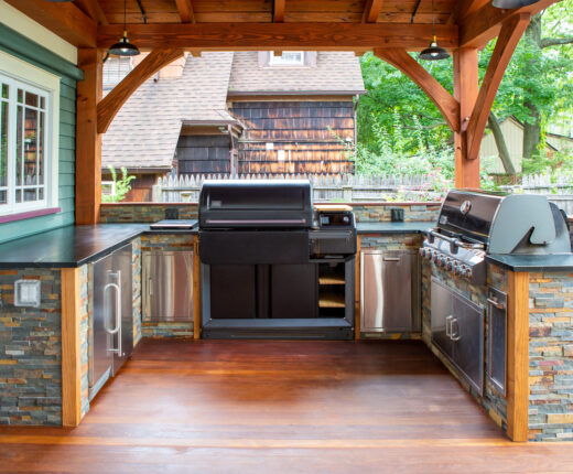 Soapstone and Slate Outdoor Kitchens/Grill