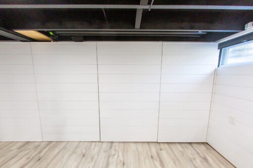 Custom Hidden Shiplap Doors