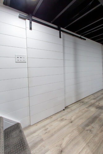 Custom Hidden Shiplap Doors
