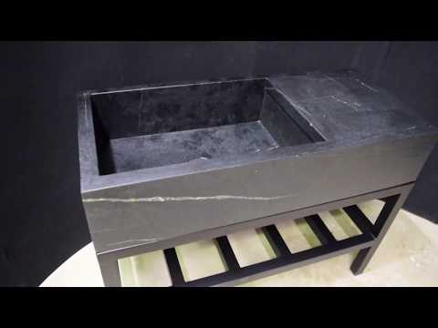 Custom Soapstone Sink