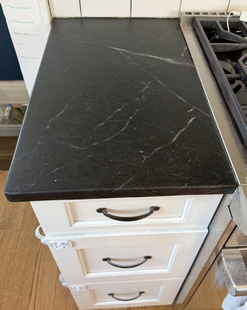 finished soapstone countertop maplewood nj