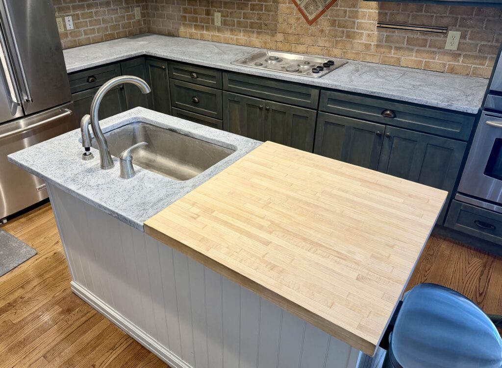 Smooth soapstone finish after sanding work in Westfield