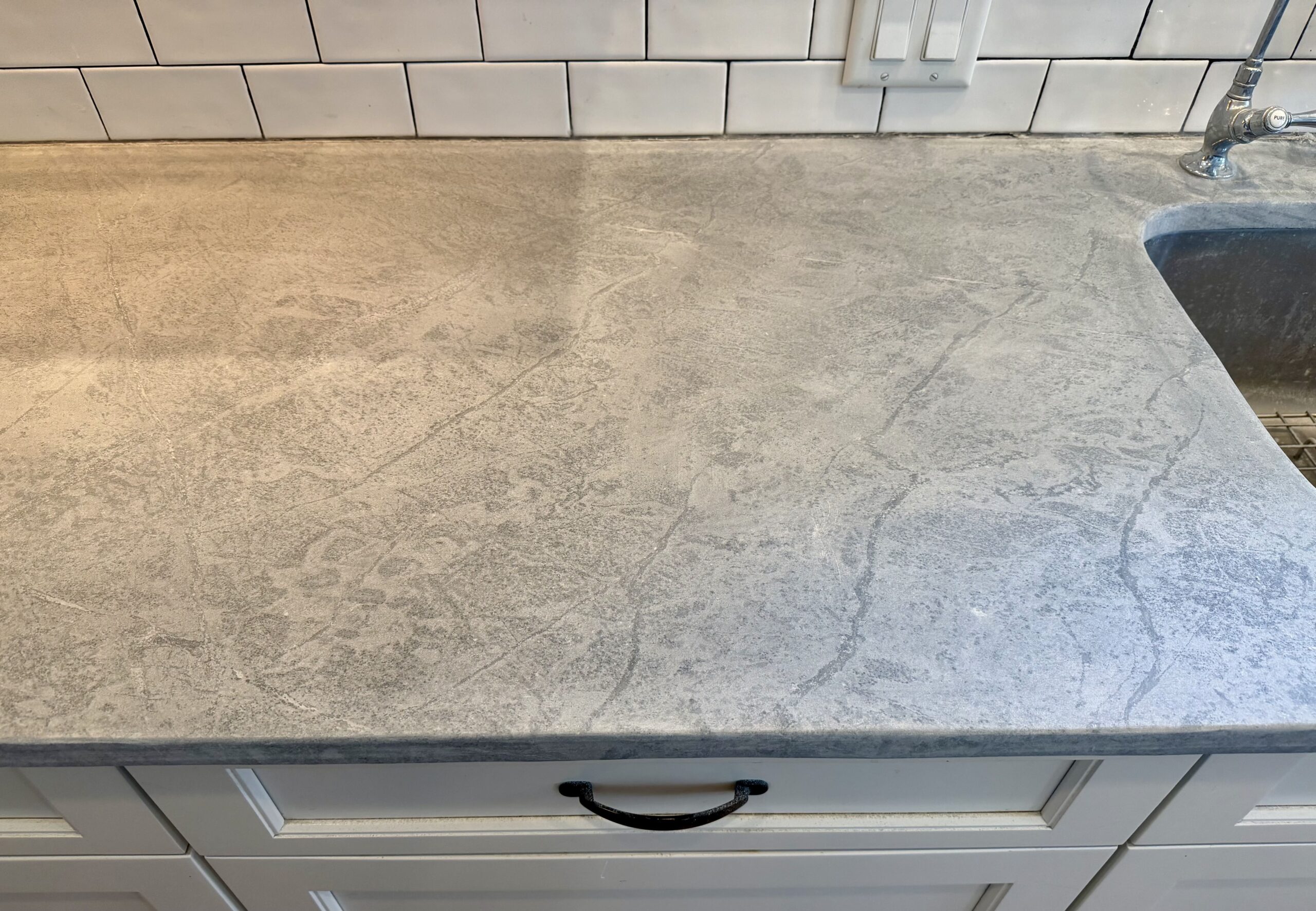 soapstone countertop refinishing after maplewood nj